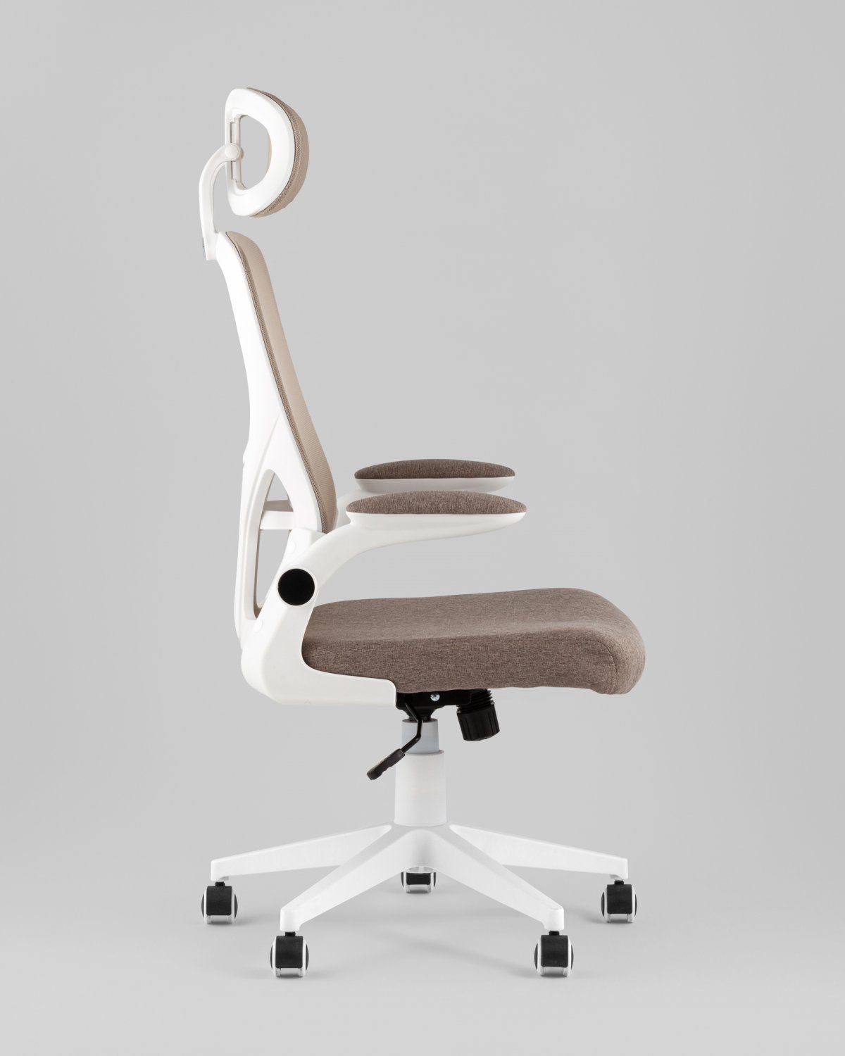 Кресло офисное TopChairs Airone бежевый ткань фото 8