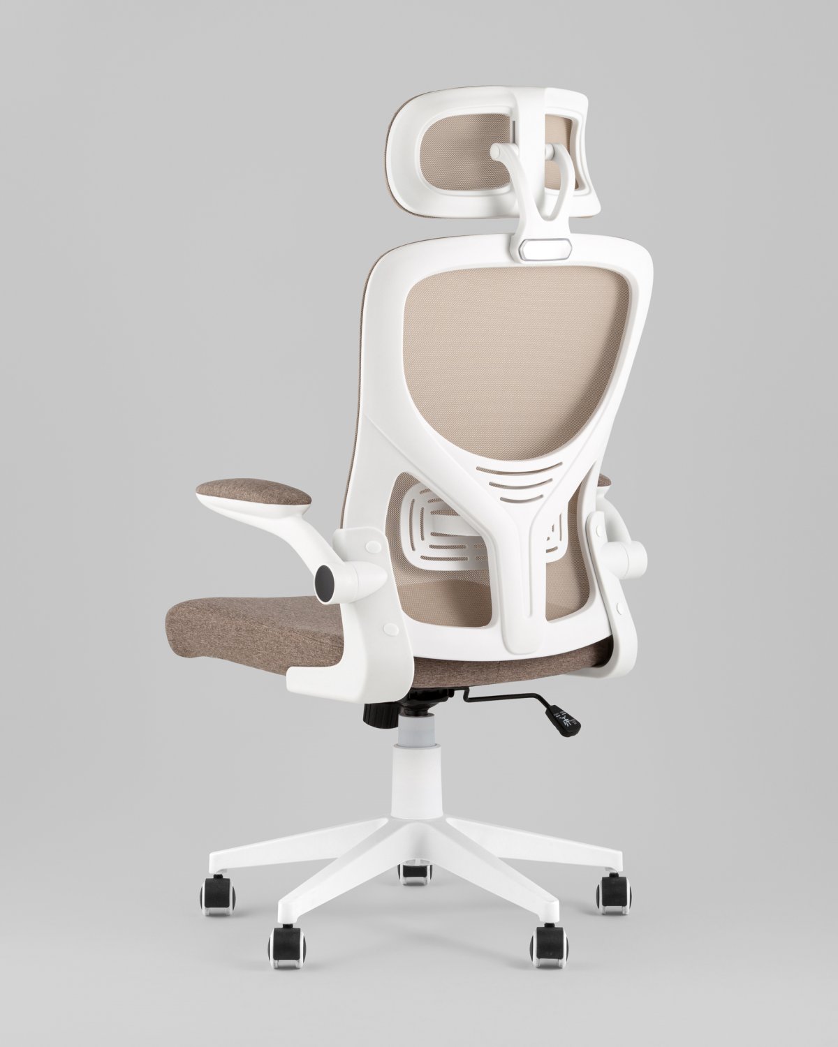 Кресло офисное TopChairs Airone бежевый ткань фото 10