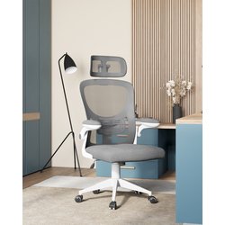 Кресло офисное TopChairs Airone серый ткань фото 3