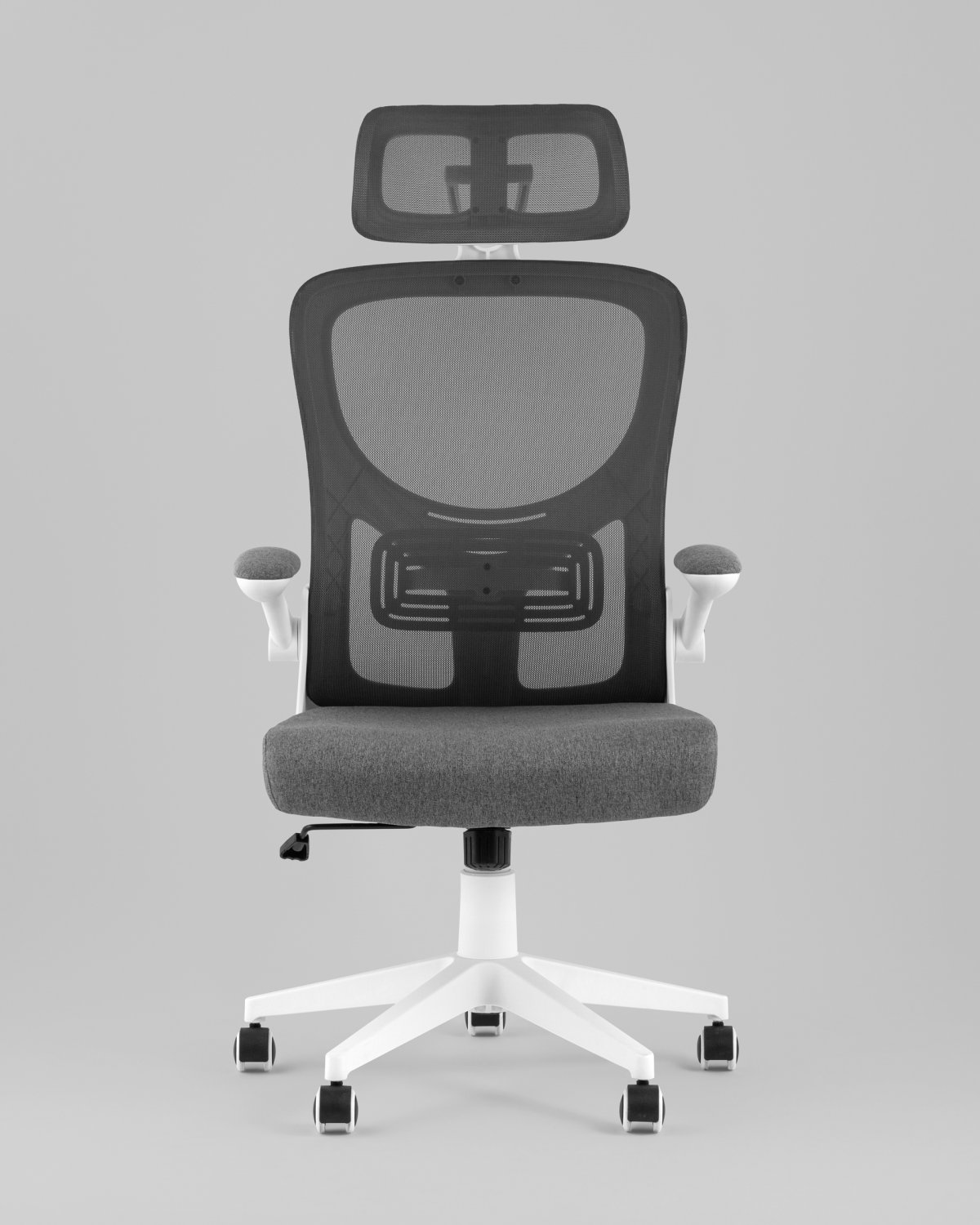 Кресло офисное TopChairs Airone серый ткань фото 7