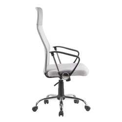 Кресло офисное TopChairs Benefit NEW серое NC фото 4