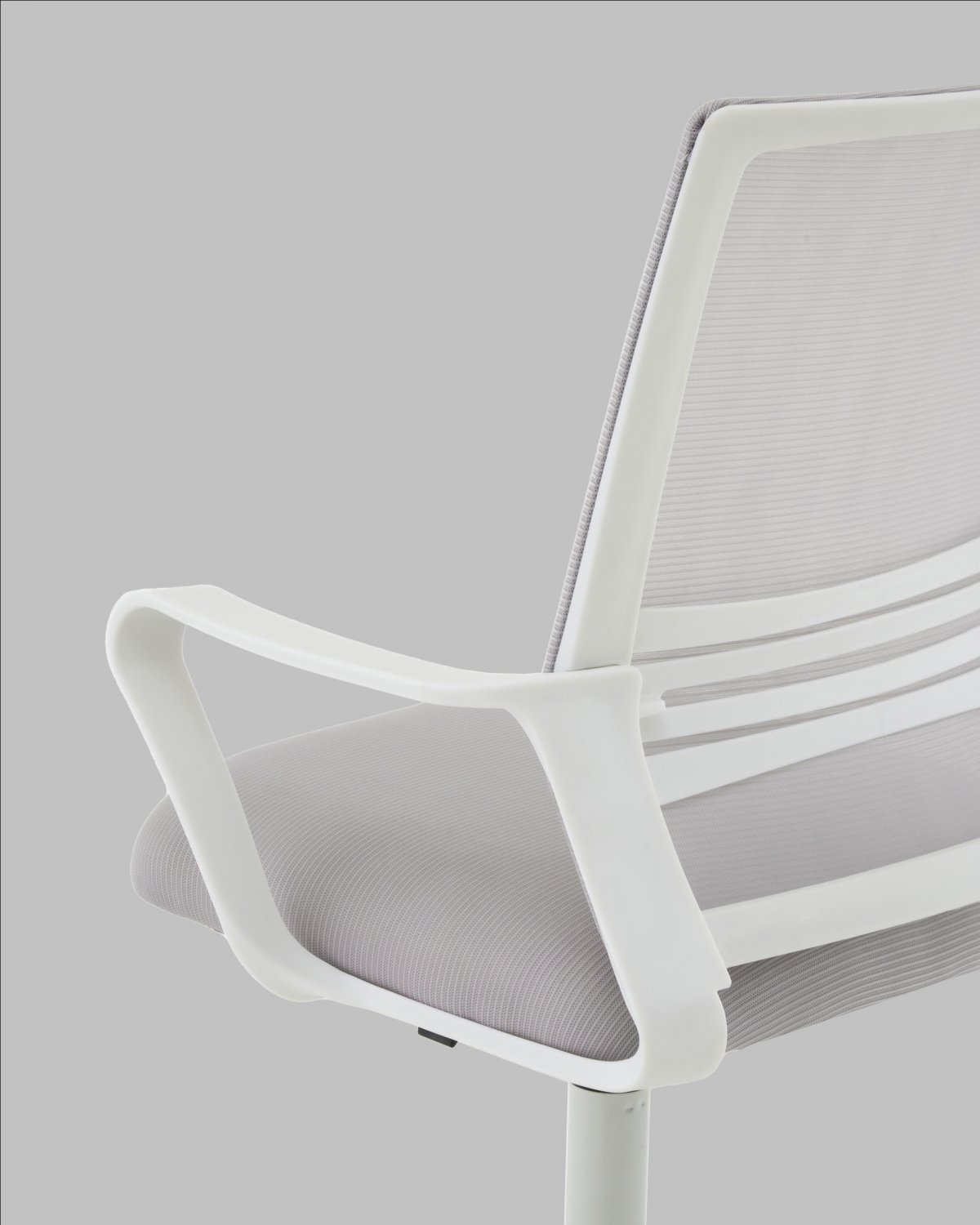 Кресло офисное TopChairs Simplex New серый фото 14