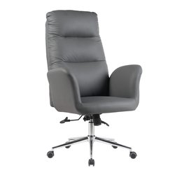 Кресло руководителя TopChairs Solid NC серый фото 2