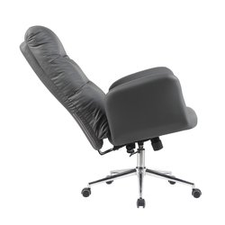 Кресло руководителя TopChairs Solid NC серый фото 7