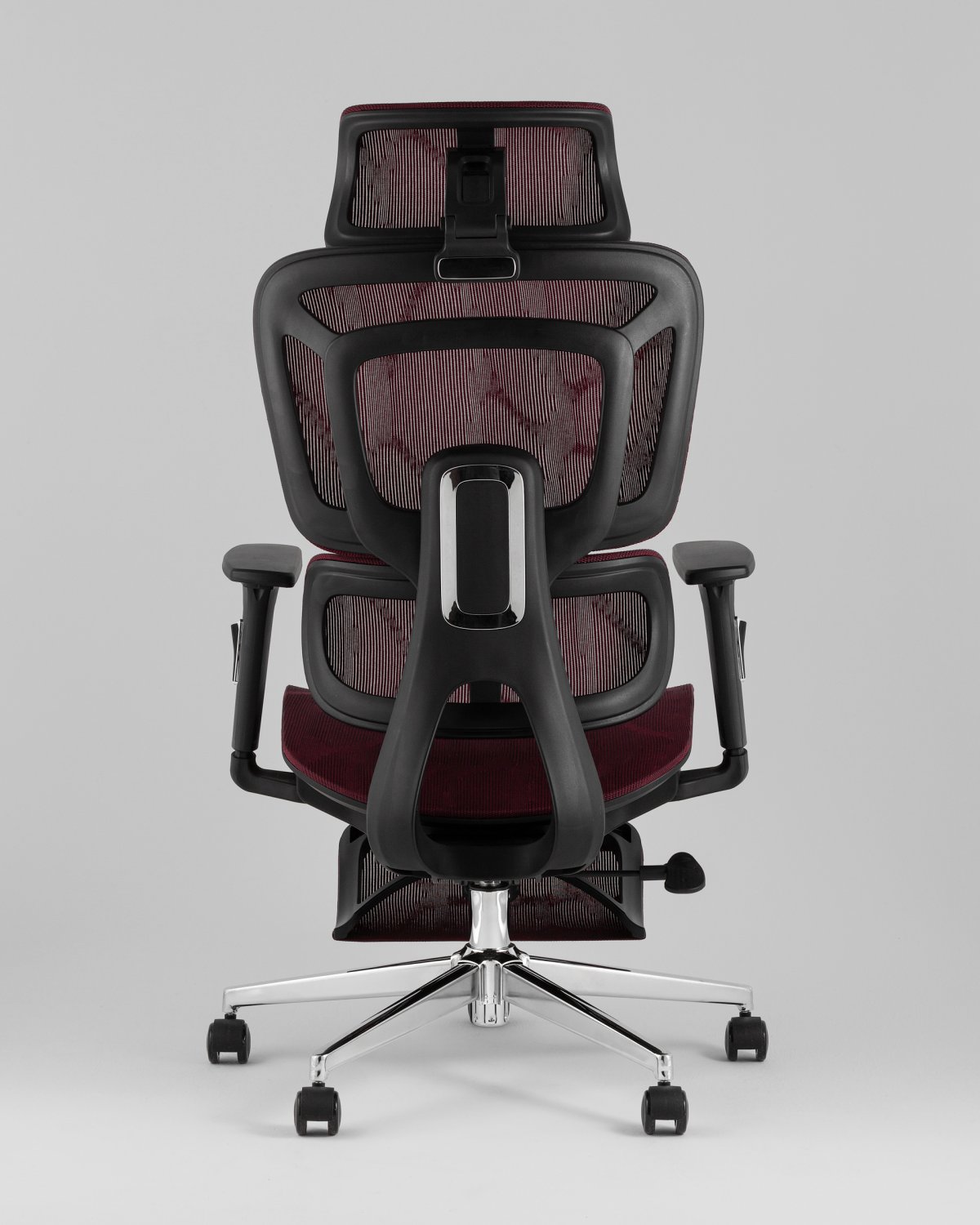 Кресло офисное TopChairs Nimbus бордовый фото 5