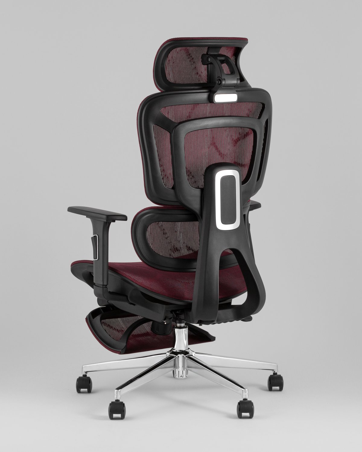 Кресло офисное TopChairs Nimbus бордовый фото 15