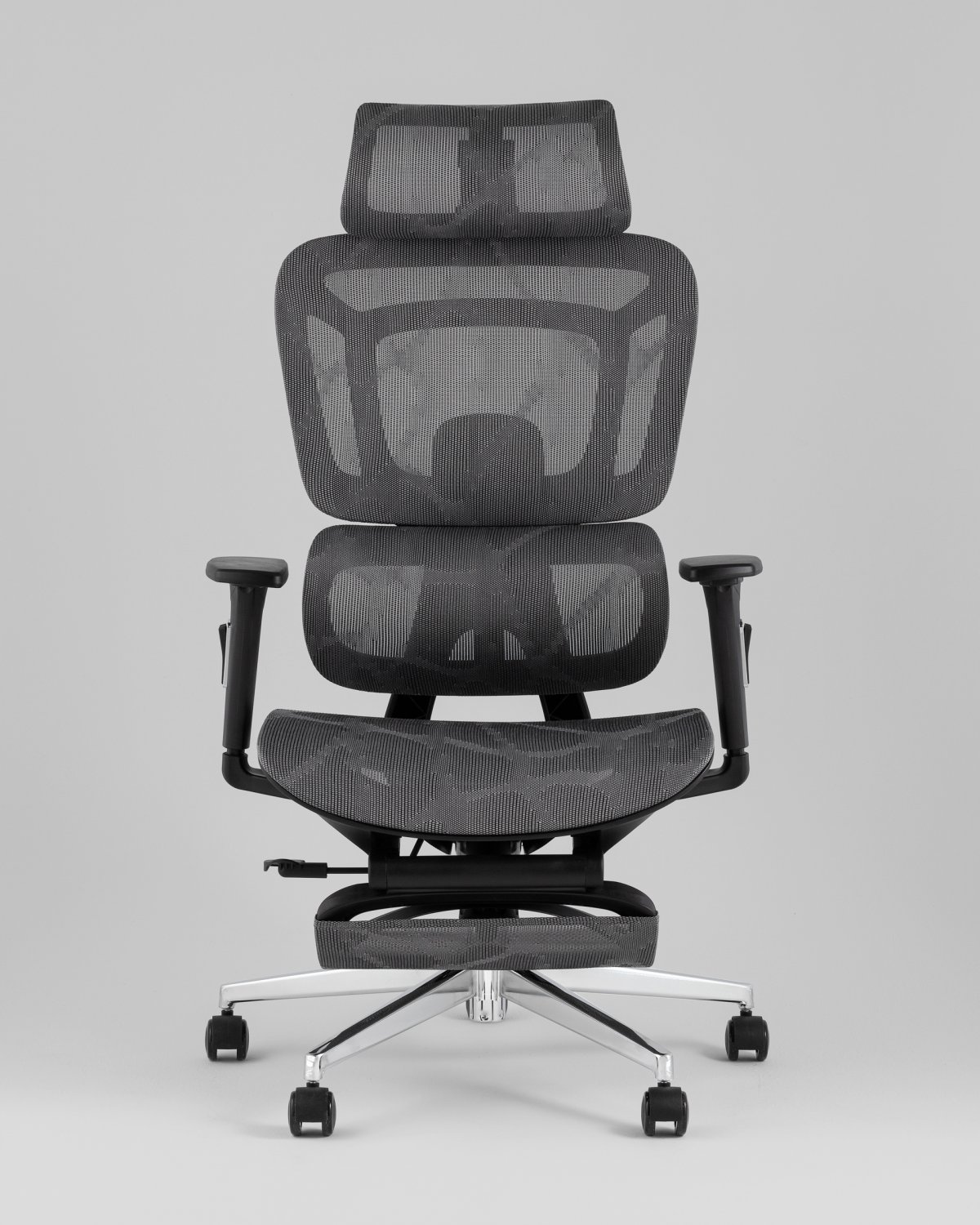 Кресло офисное TopChairs Nimbus серый фото 3