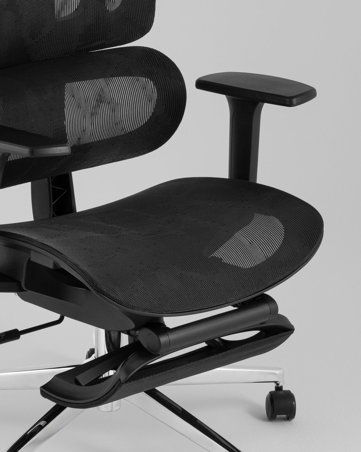 Кресло офисное TopChairs Nimbus черный фото 9