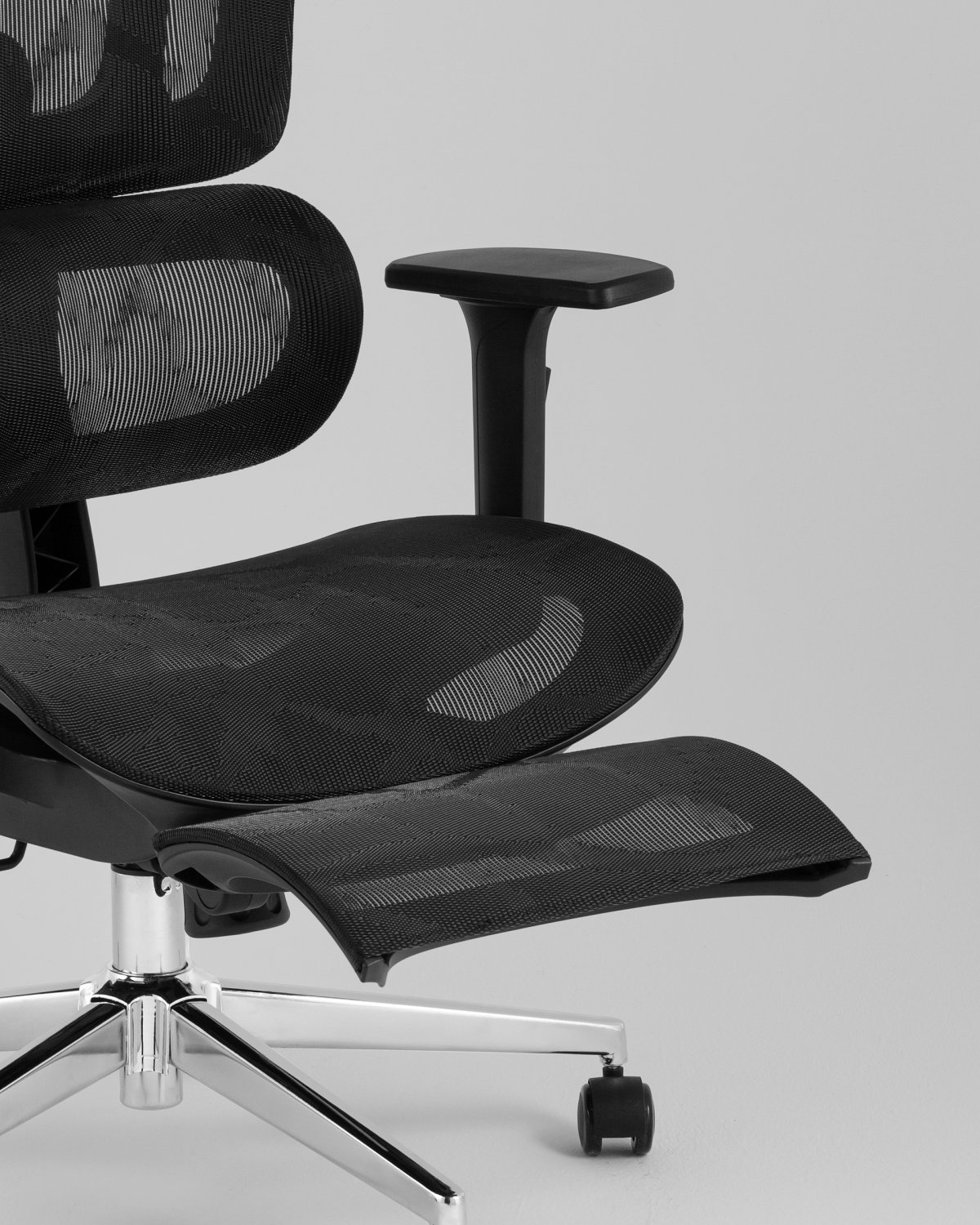 Кресло офисное TopChairs Nimbus черный фото 11
