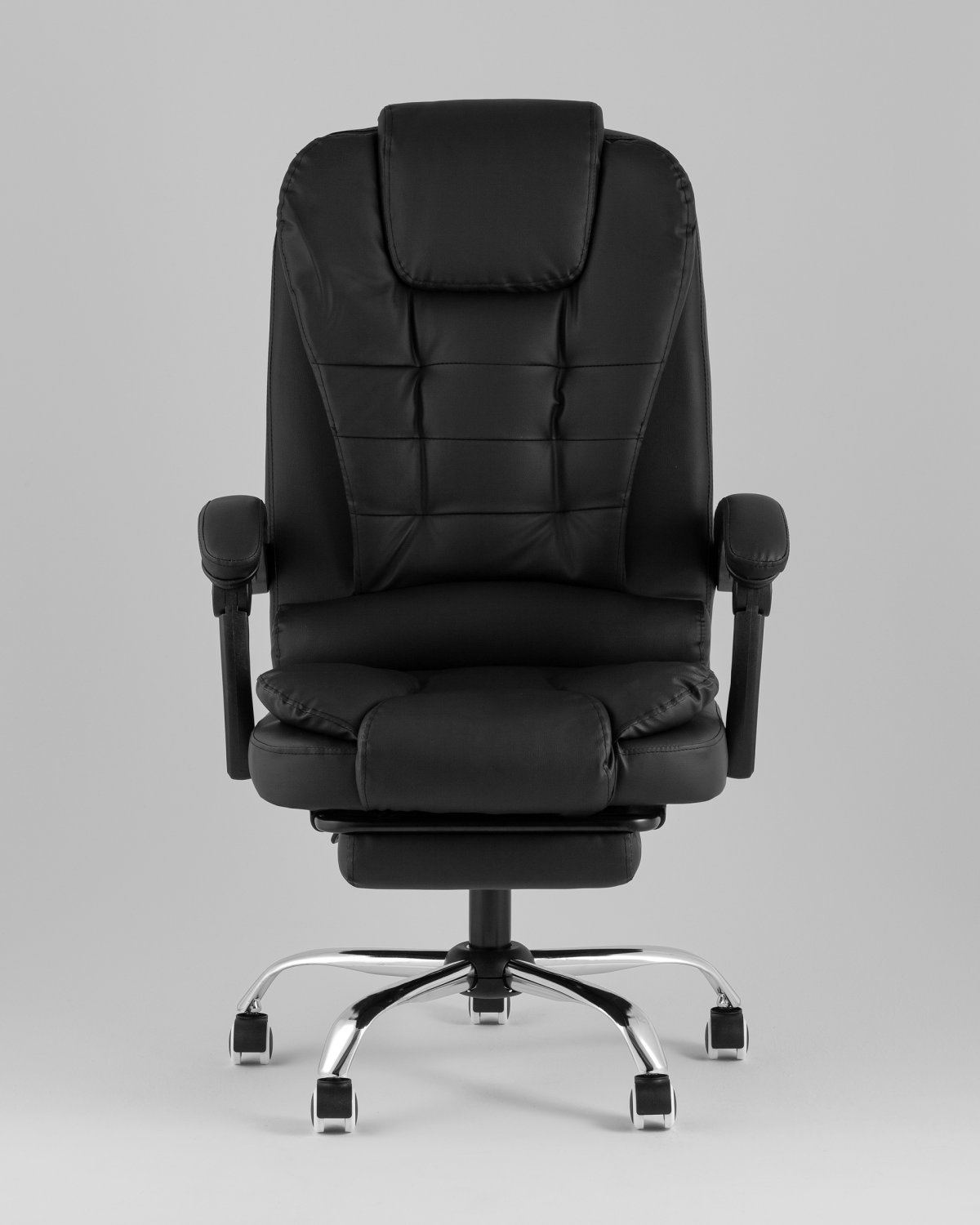 Кресло руководителя TopChairs President NEW черное фото 11