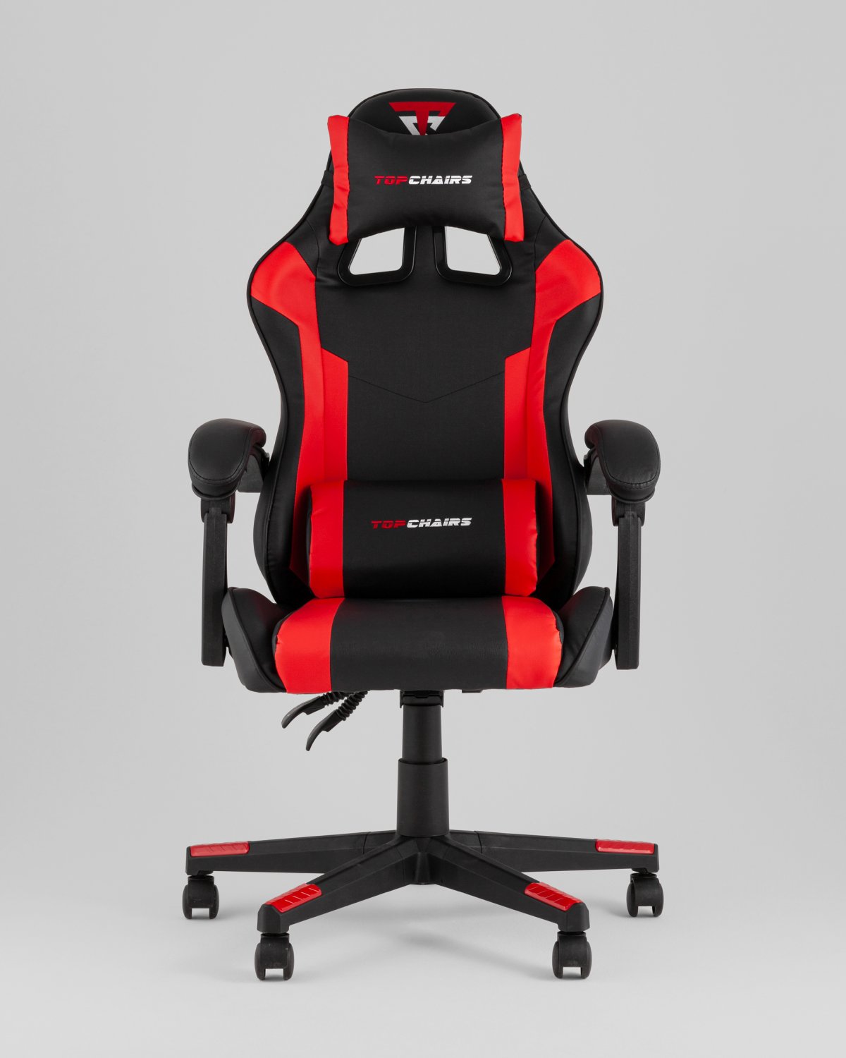 Кресло спортивное TopChairs Commander черно-красный фото 5
