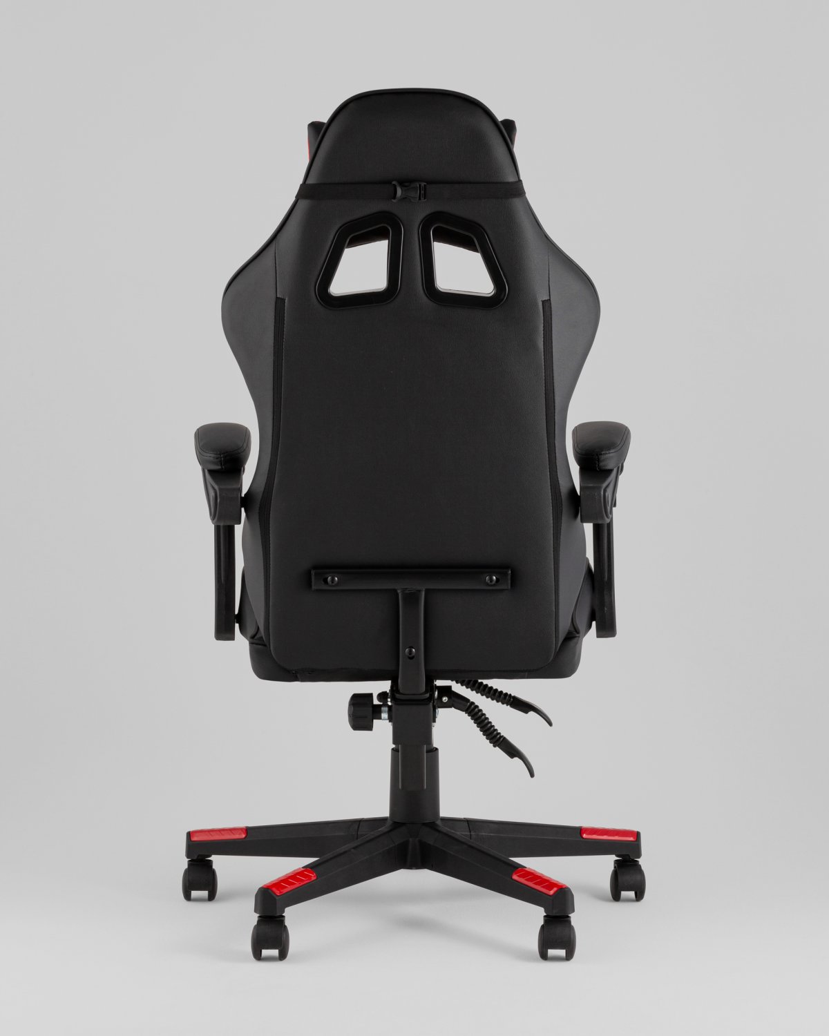 Кресло спортивное TopChairs Commander черно-красный фото 7