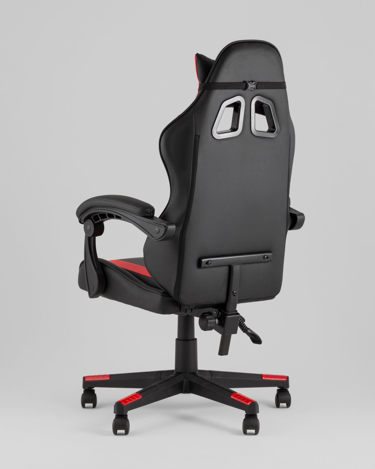 Кресло спортивное TopChairs Commander черно-красный фото 8