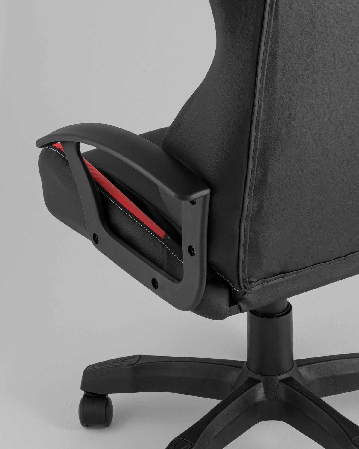 Кресло спортивное TopChairs Wyvern черно-красный фото 15