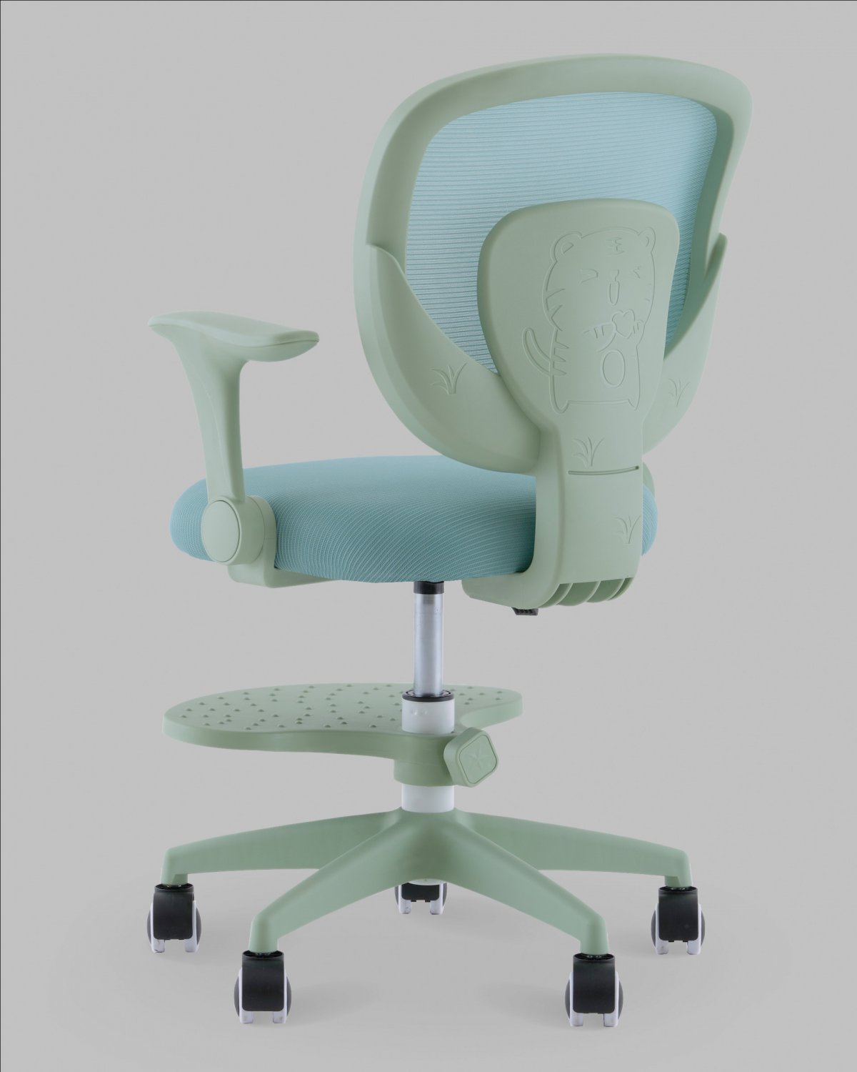 Кресло TopChairs Mila голубой фото 6