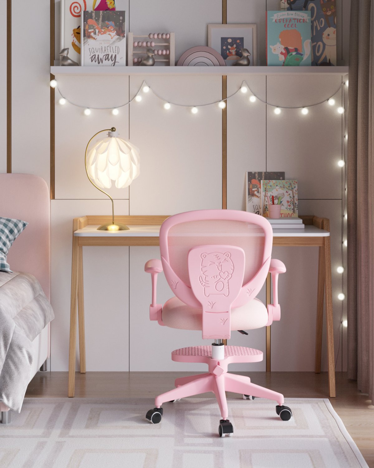 Кресло TopChairs Mila розовый фото 4