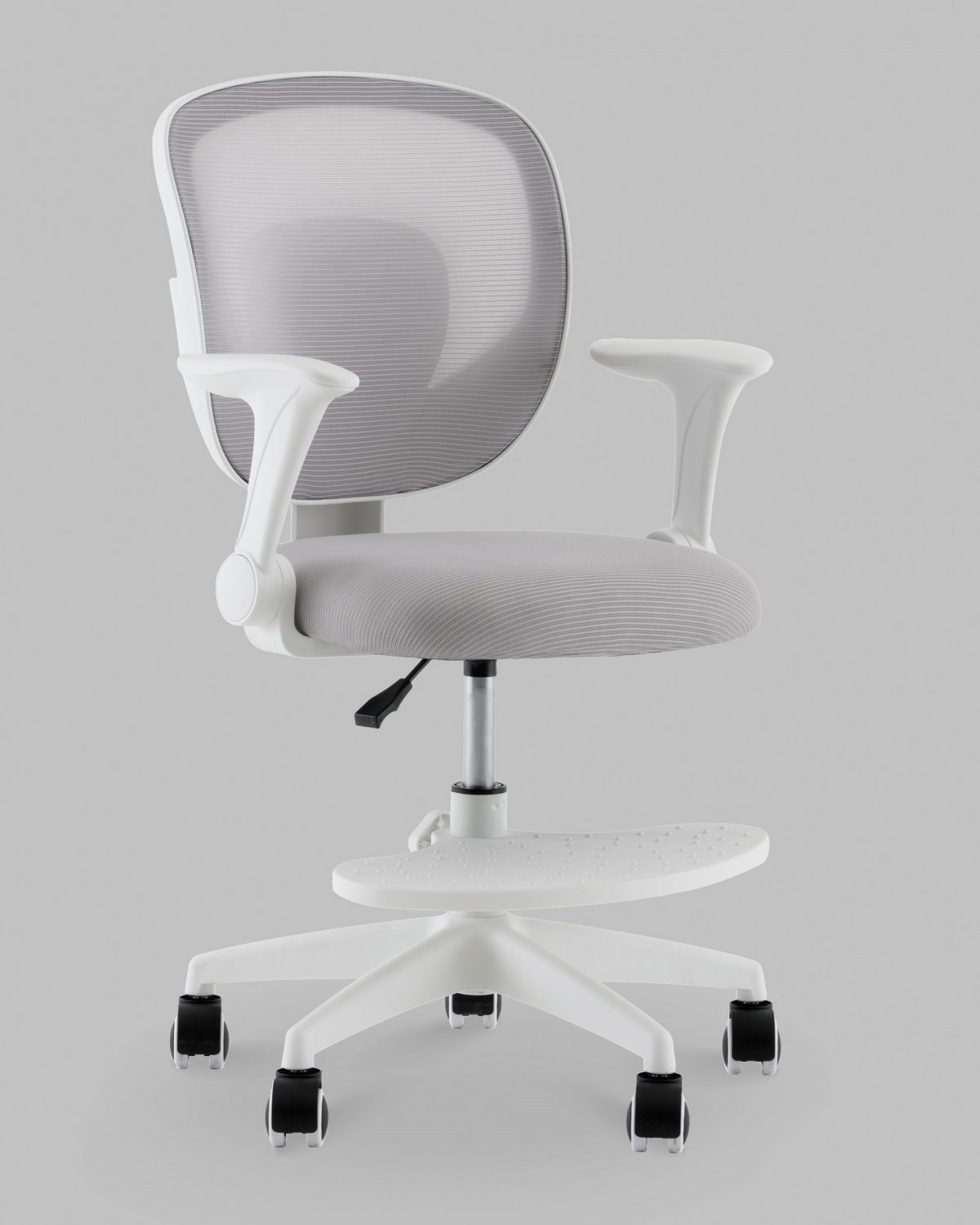 Кресло TopChairs Mila серый фото 2