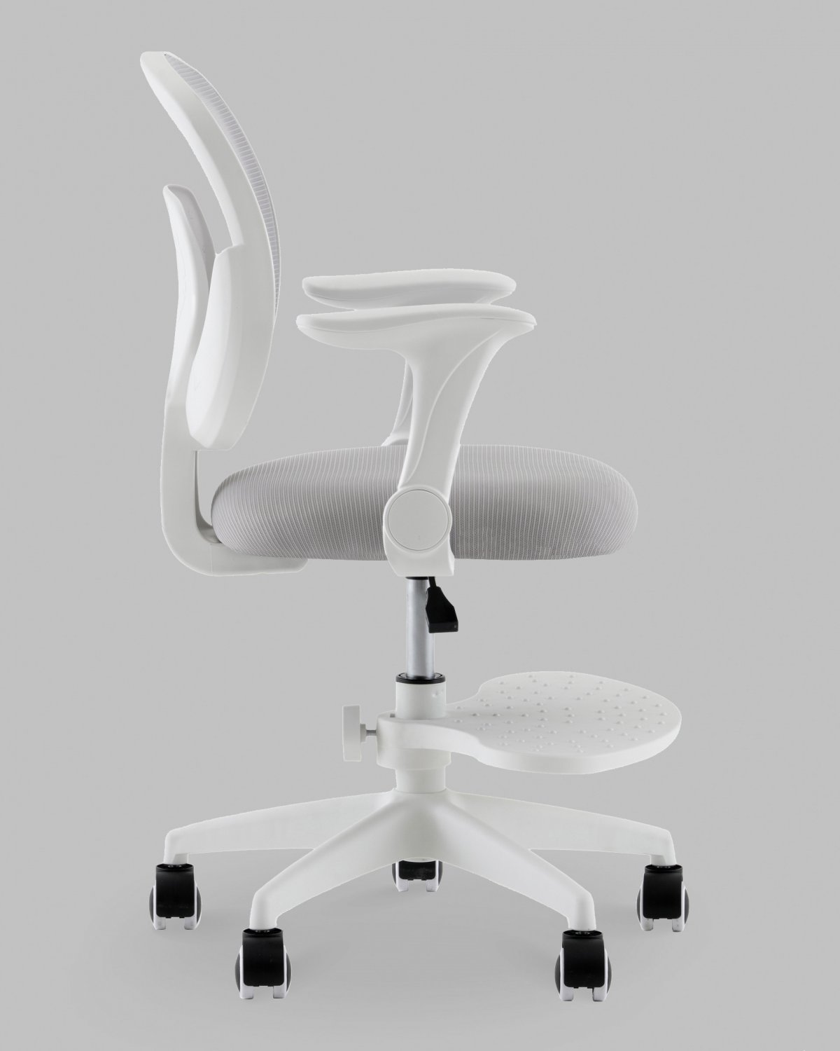 Кресло TopChairs Mila серый фото 4