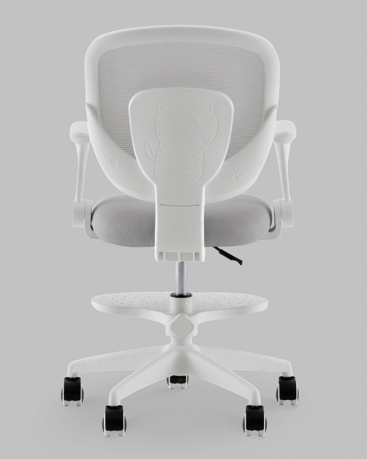 Кресло TopChairs Mila серый фото 6