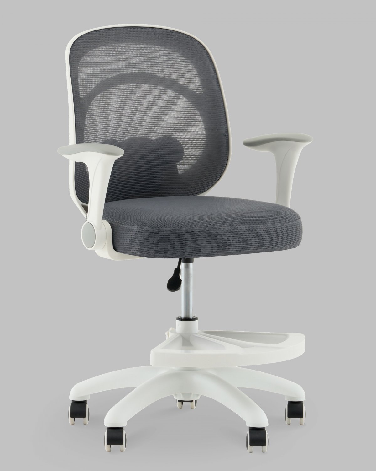 Кресло TopChairs Panda серый фото 2