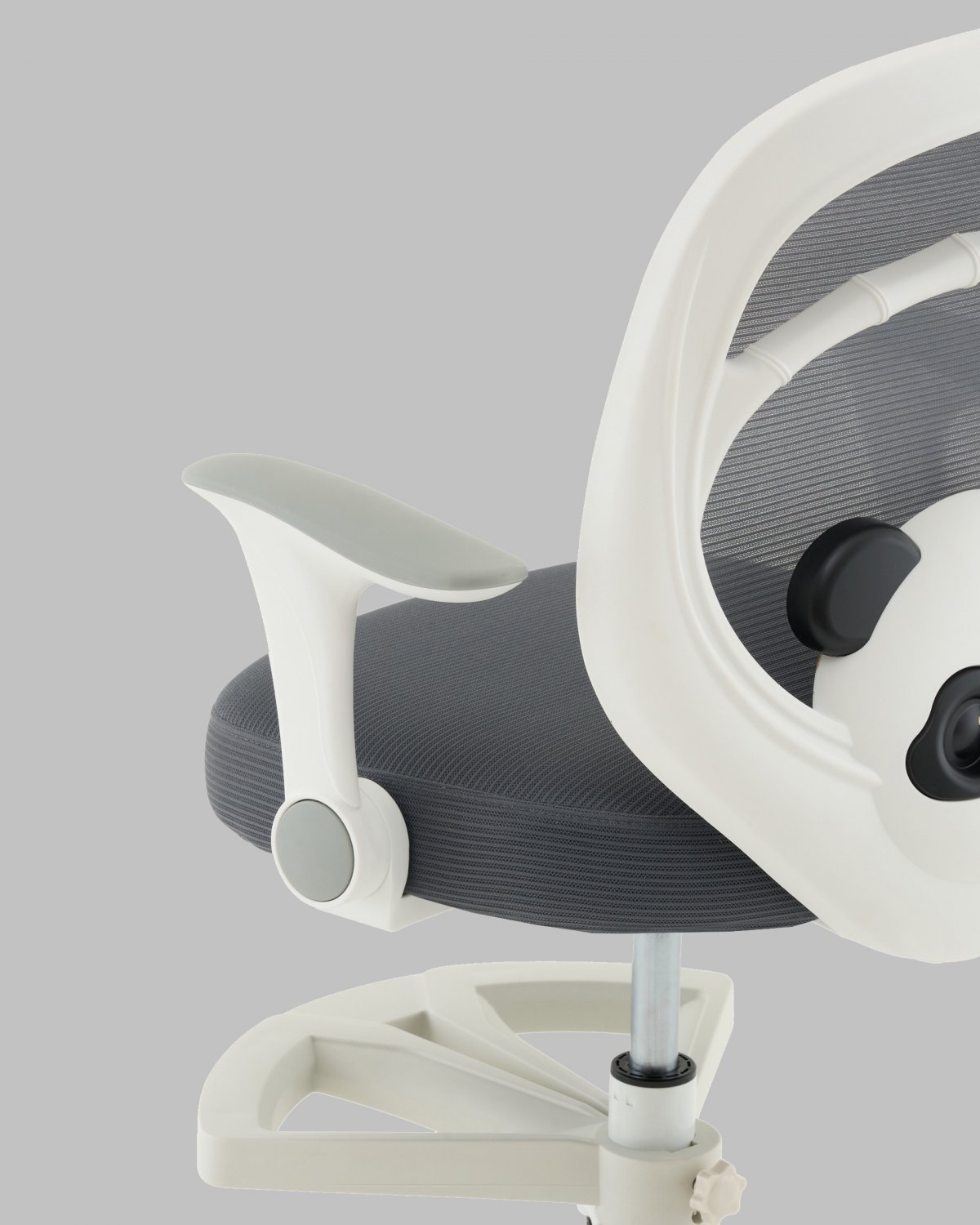 Кресло TopChairs Panda серый фото 10