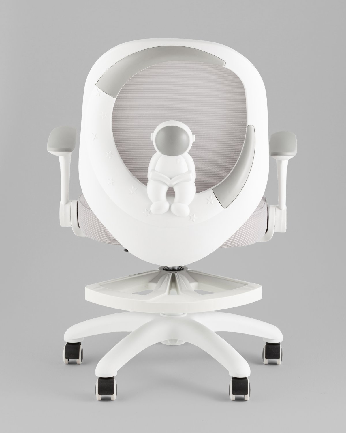 Кресло TopChairs Spaceman серый фото 5