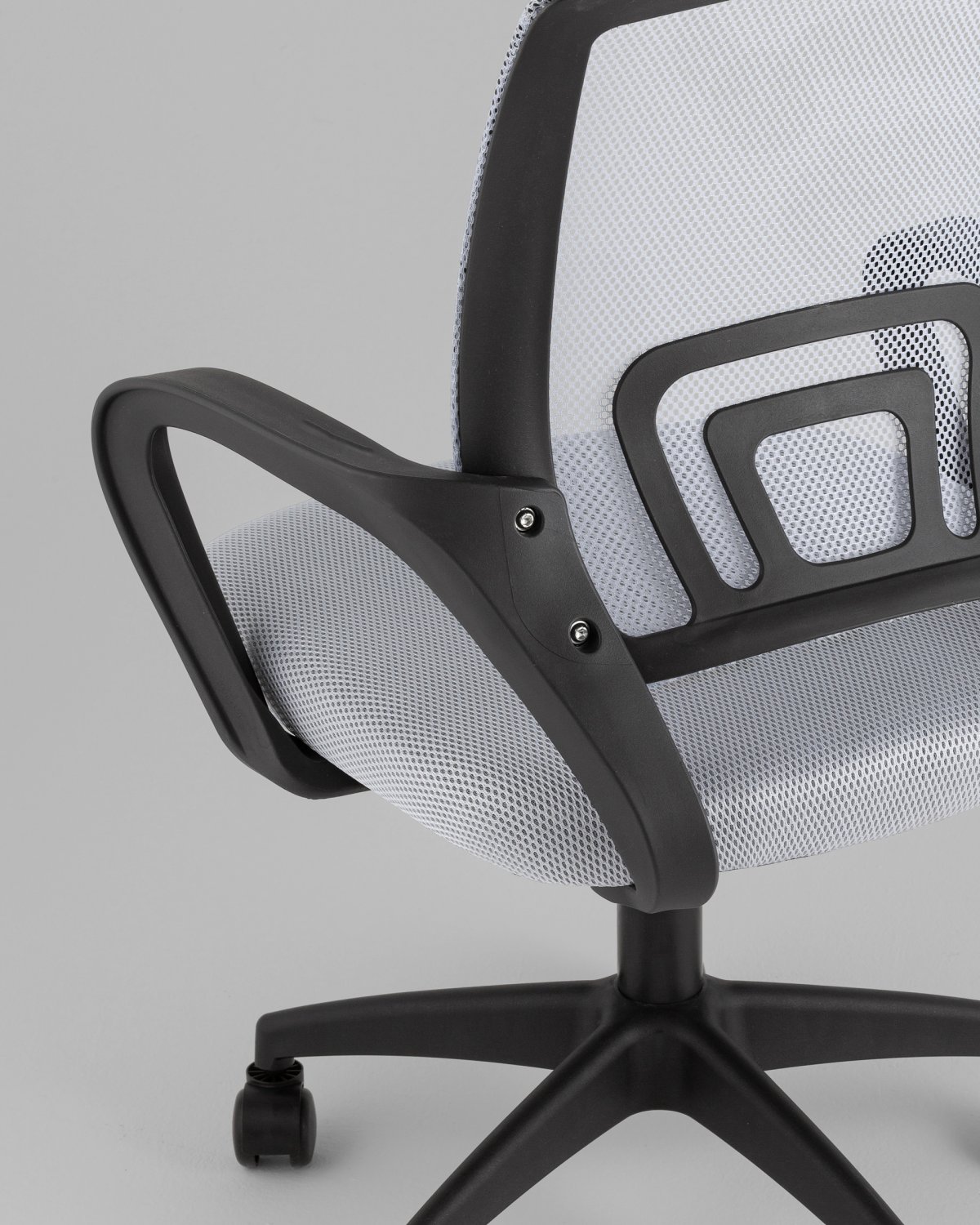Кресло офисное TopChairs Simple SN серый фото 7