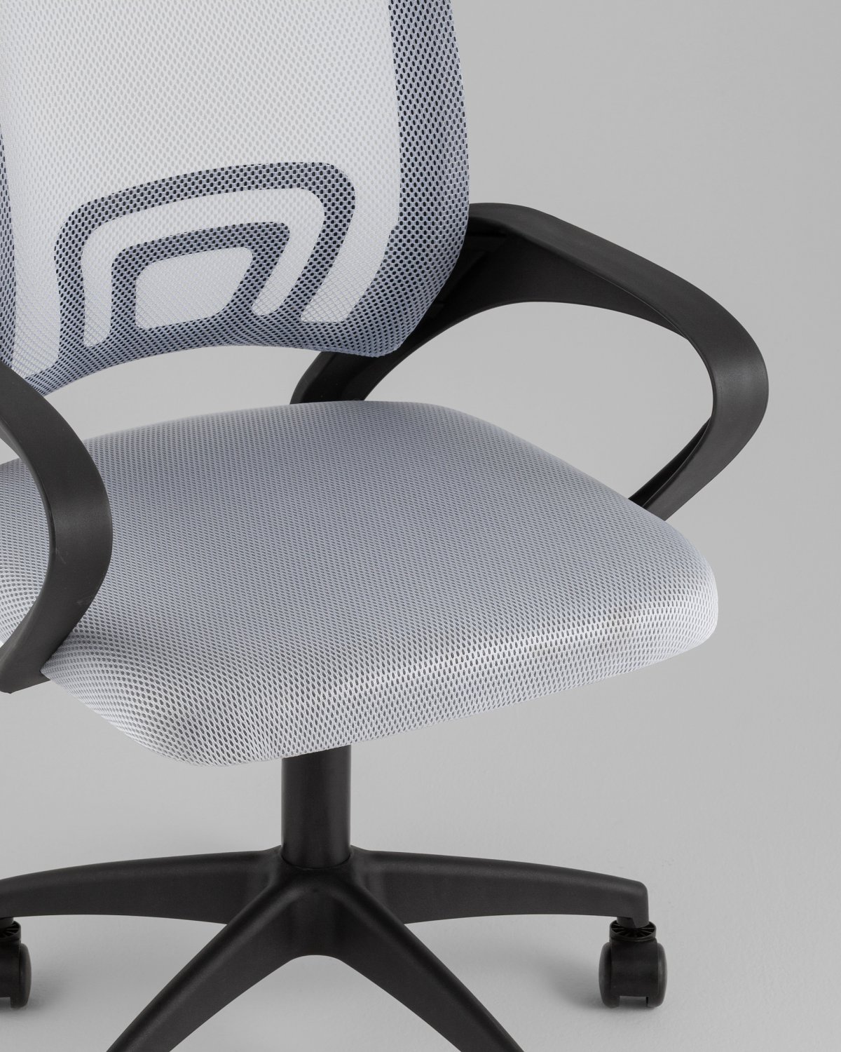 Кресло офисное TopChairs Simple SN серый фото 8