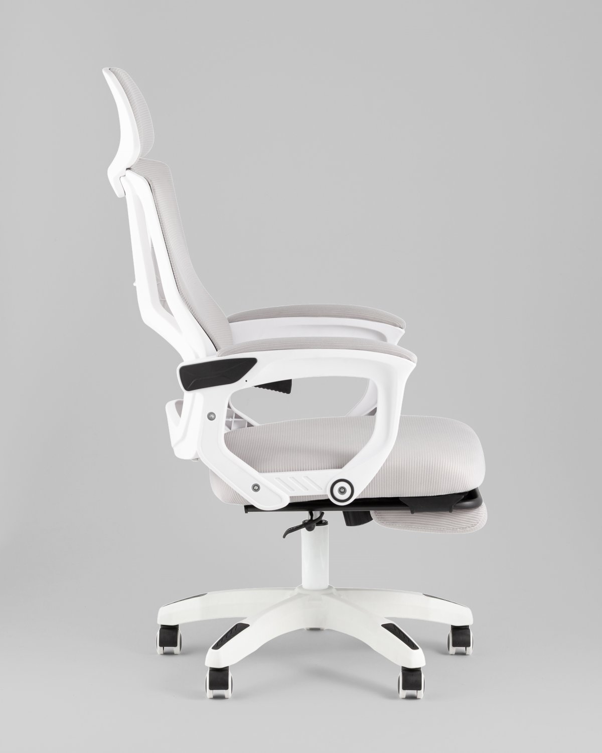 Кресло офисное TopChairs Vecto серый фото 4