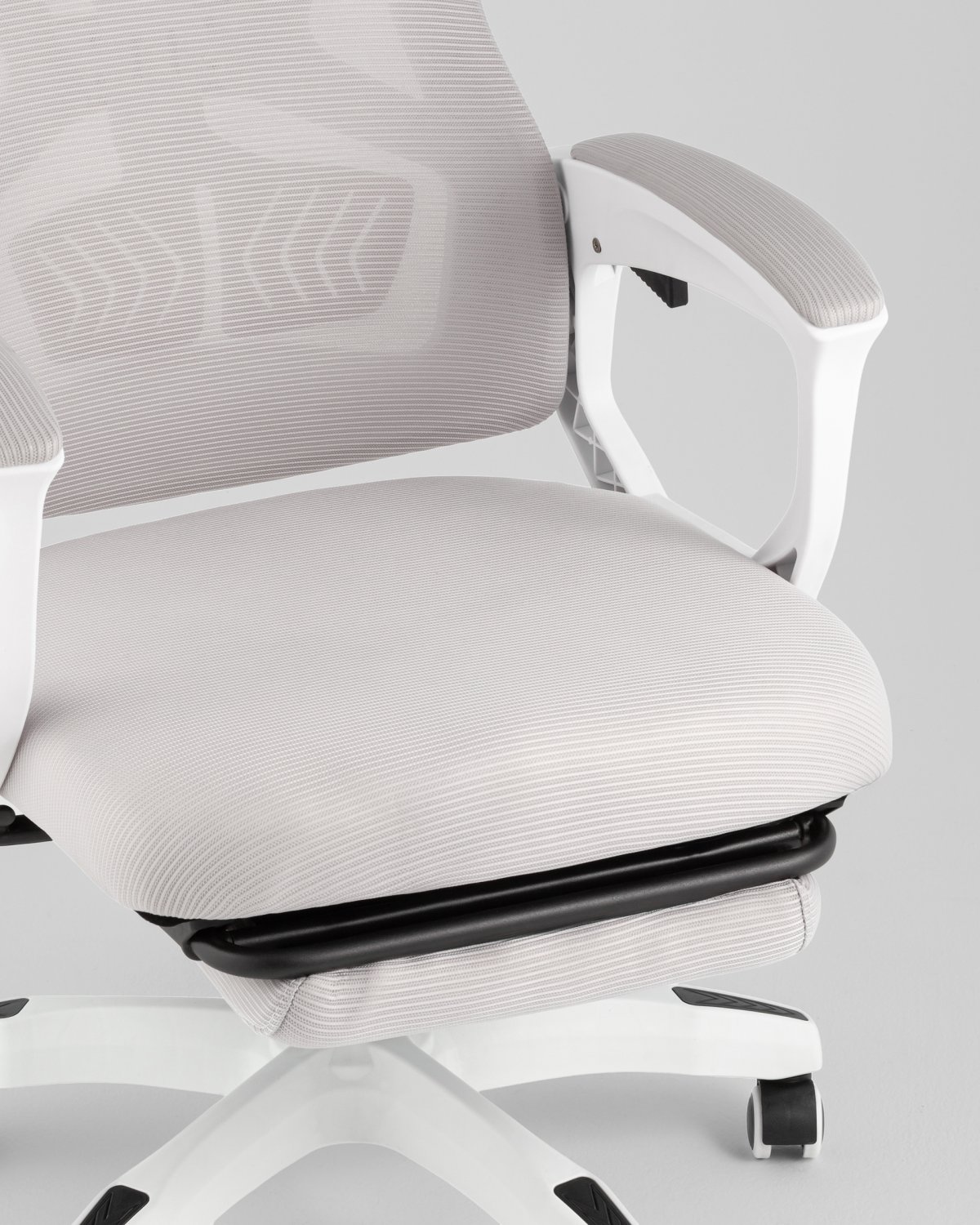 Кресло офисное TopChairs Vecto серый фото 10
