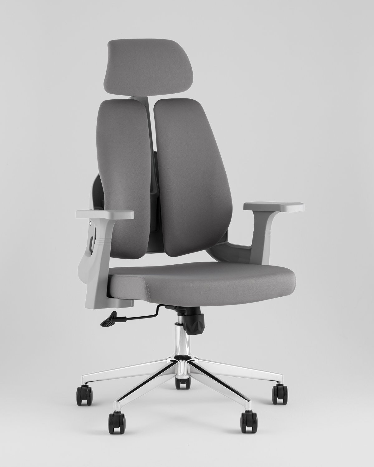 Кресло офисное TopChairs Kineo серый фото 2