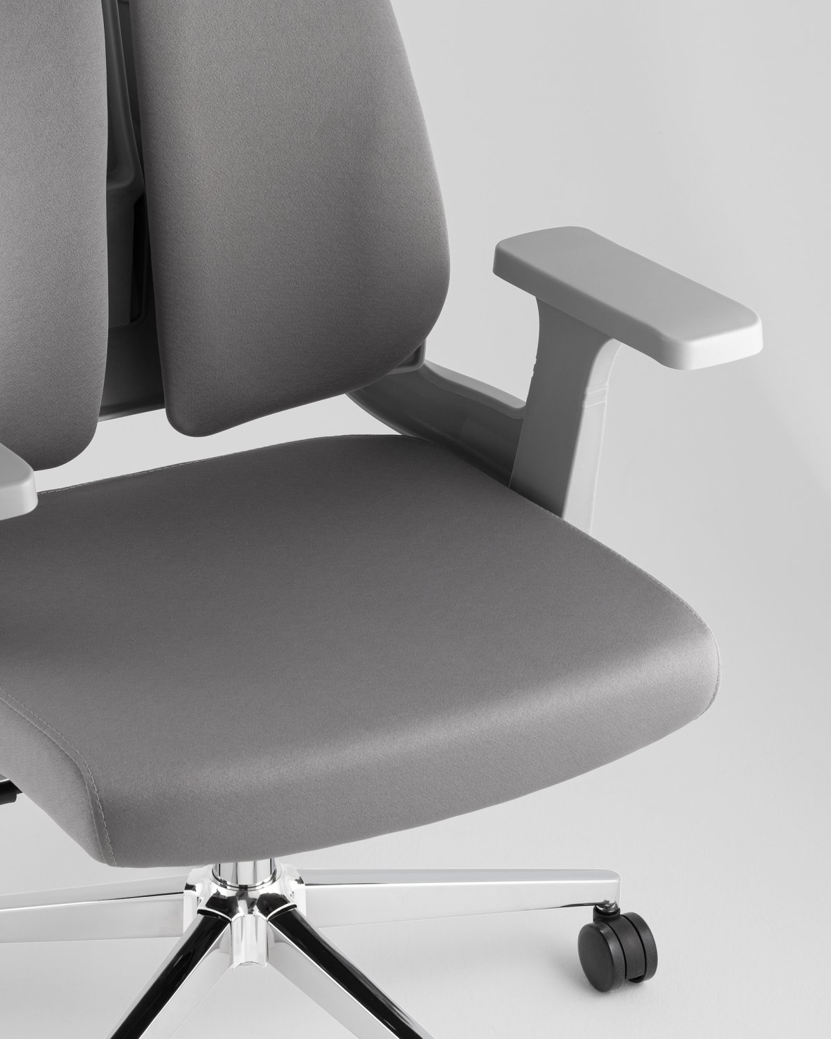 Кресло офисное TopChairs Kineo серый фото 16