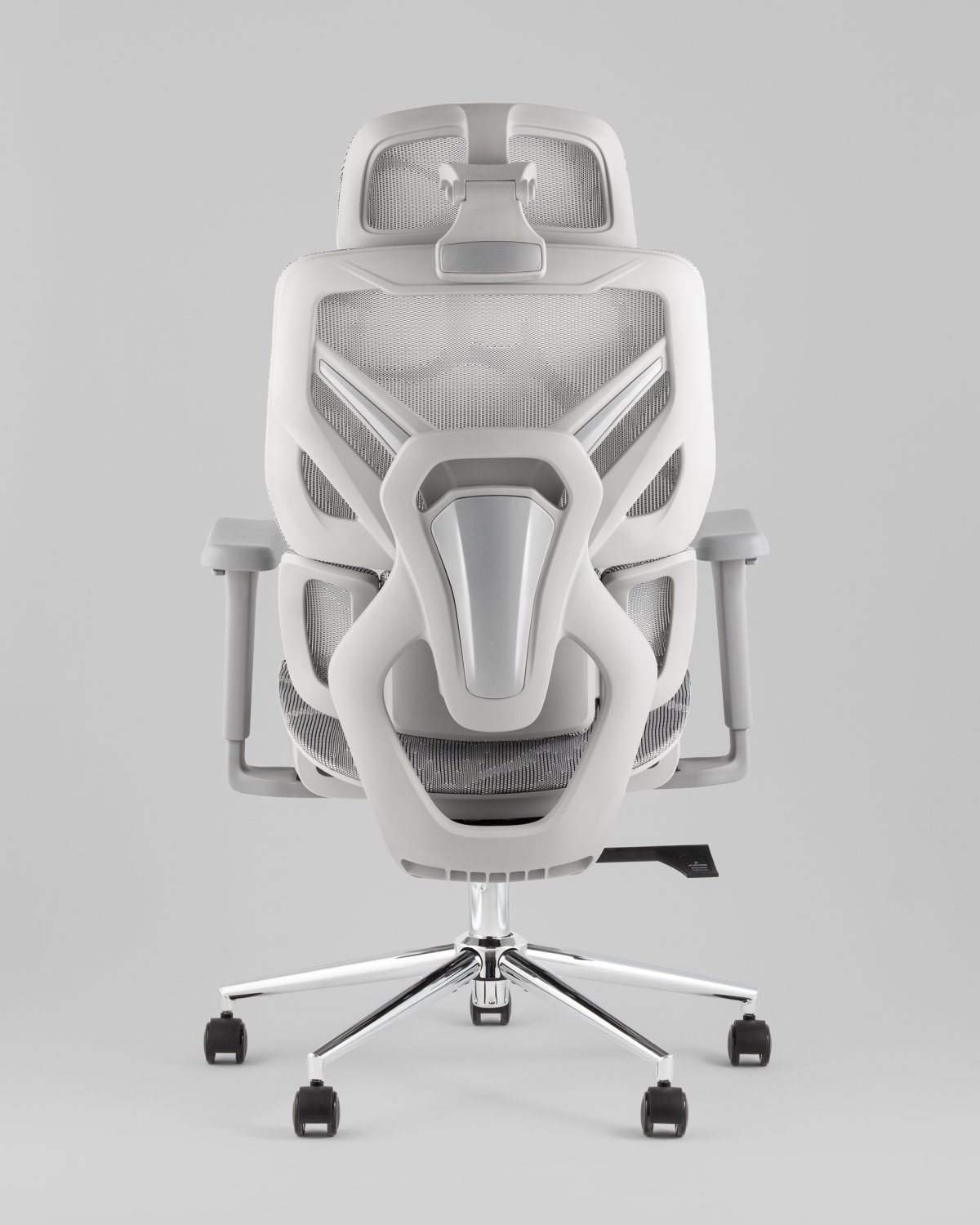 Кресло офисное TopChairs Structo серая сетка фото 5