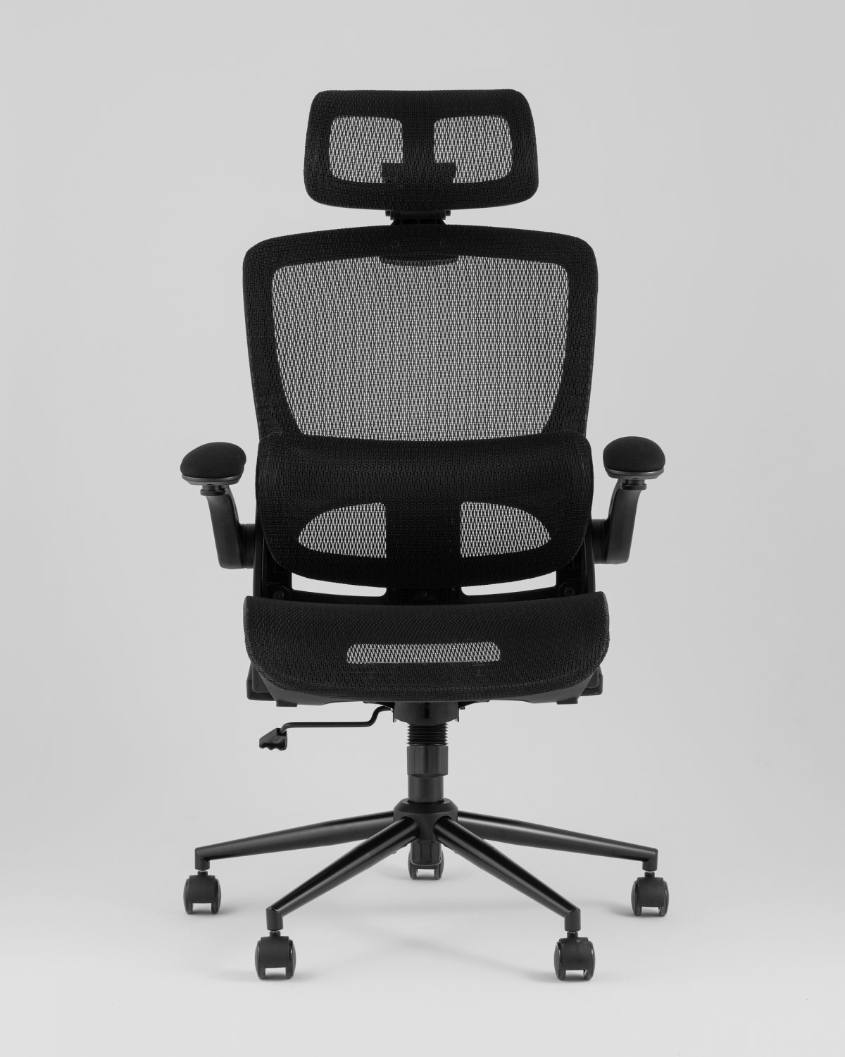 Кресло офисное TopChairs Tactus черная сетка фото 4