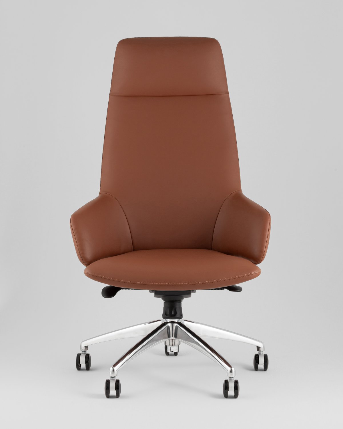 Кресло руководителя TopChairs Bow шоколадный фото 3