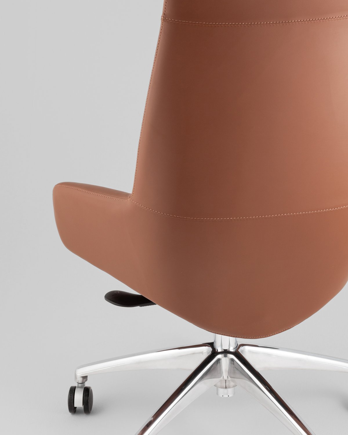 Кресло руководителя TopChairs Bow шоколадный фото 7