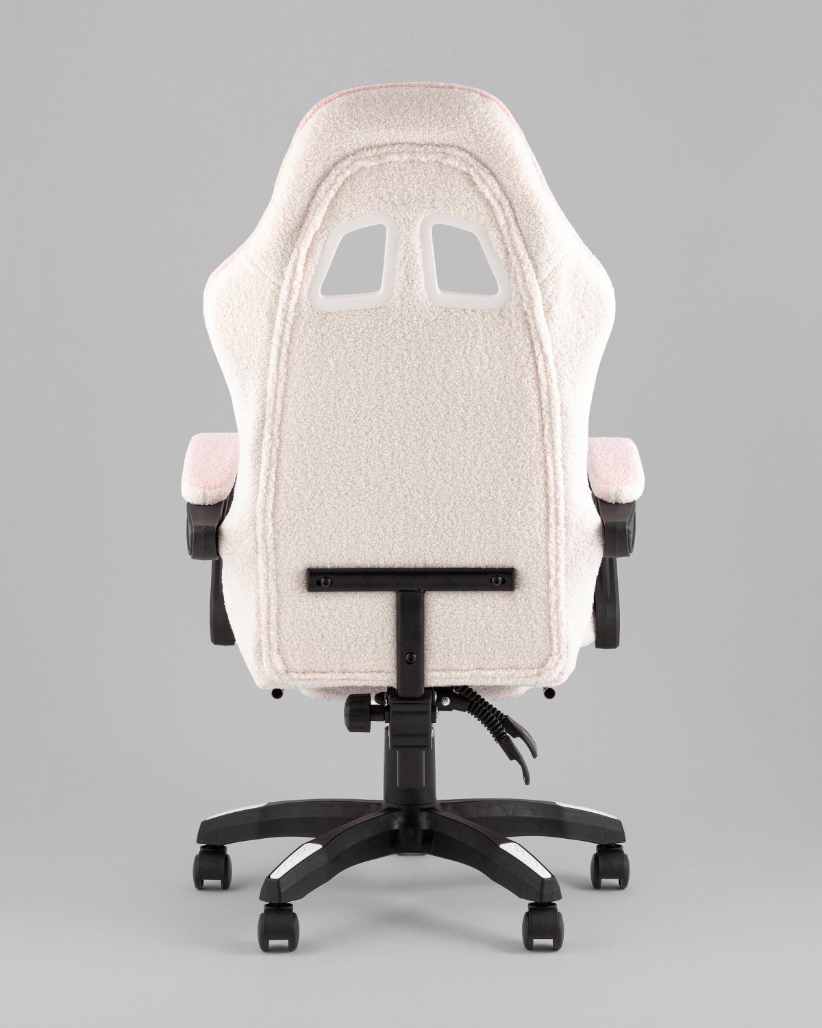 Кресло спортивное TopChairs MG-7019 букле бело-розовый фото 5