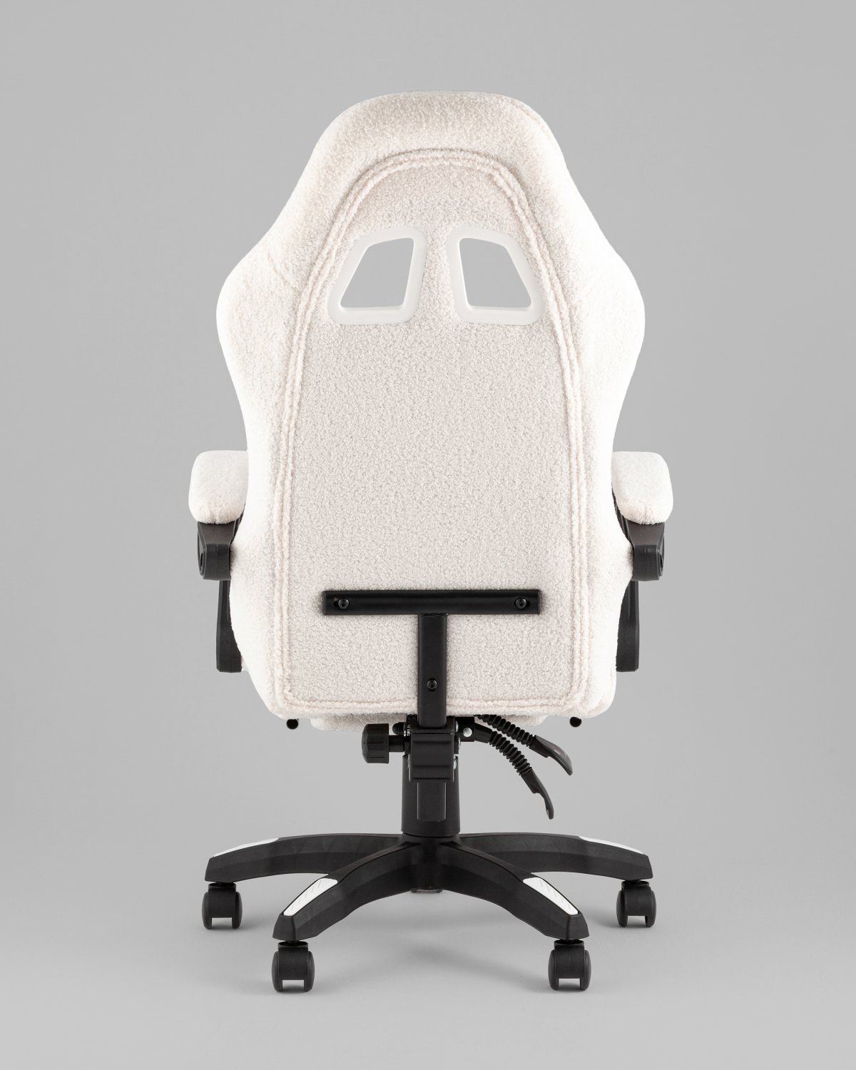Кресло спортивное TopChairs MG-7019 букле белый фото 5