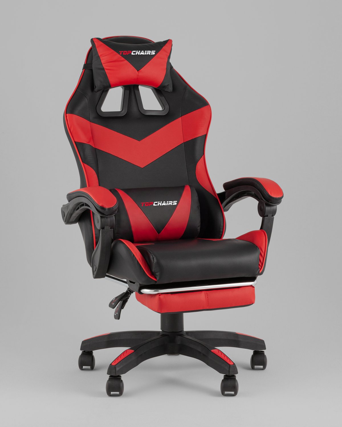 Кресло спортивное TopChairs MG-7019 черно-красный фото 2