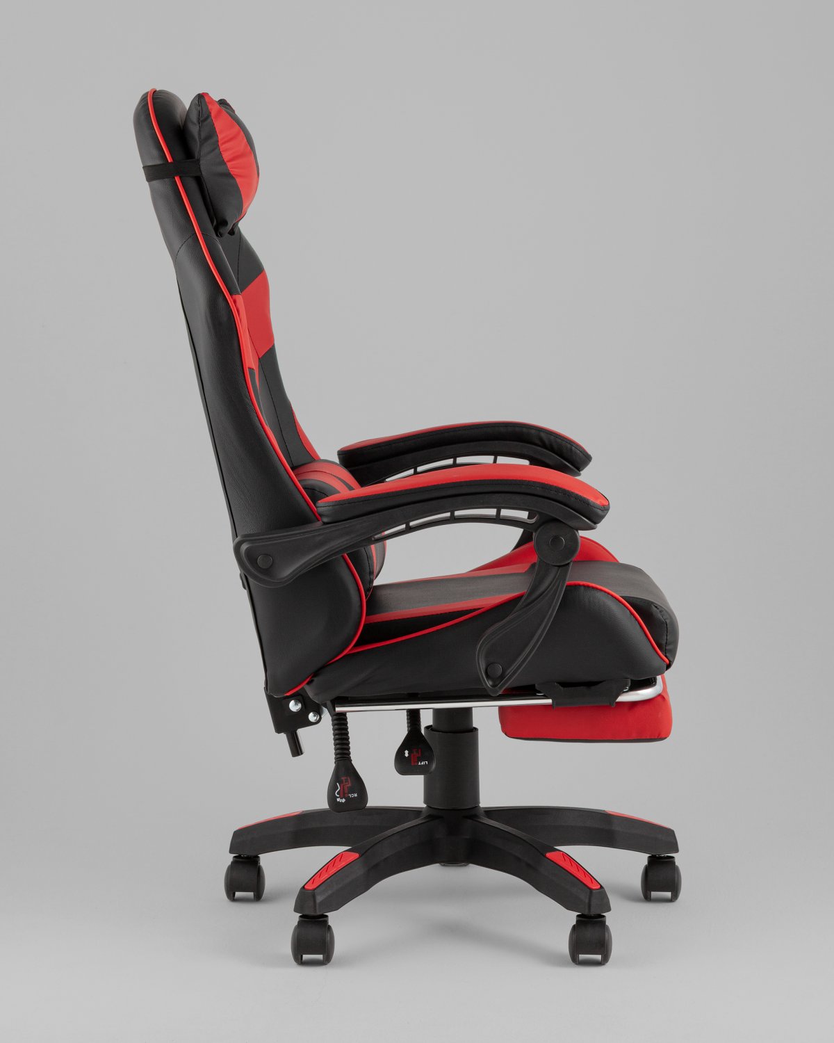 Кресло спортивное TopChairs MG-7019 черно-красный фото 11