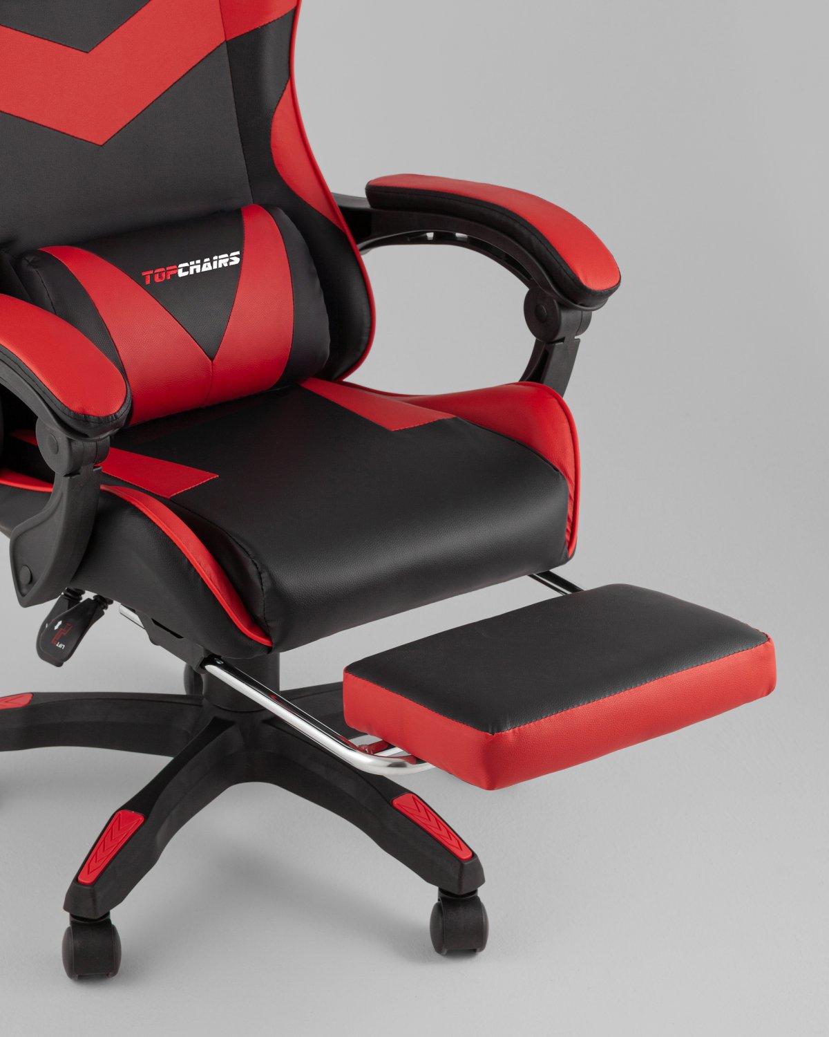 Кресло спортивное TopChairs MG-7019 черно-красный фото 12