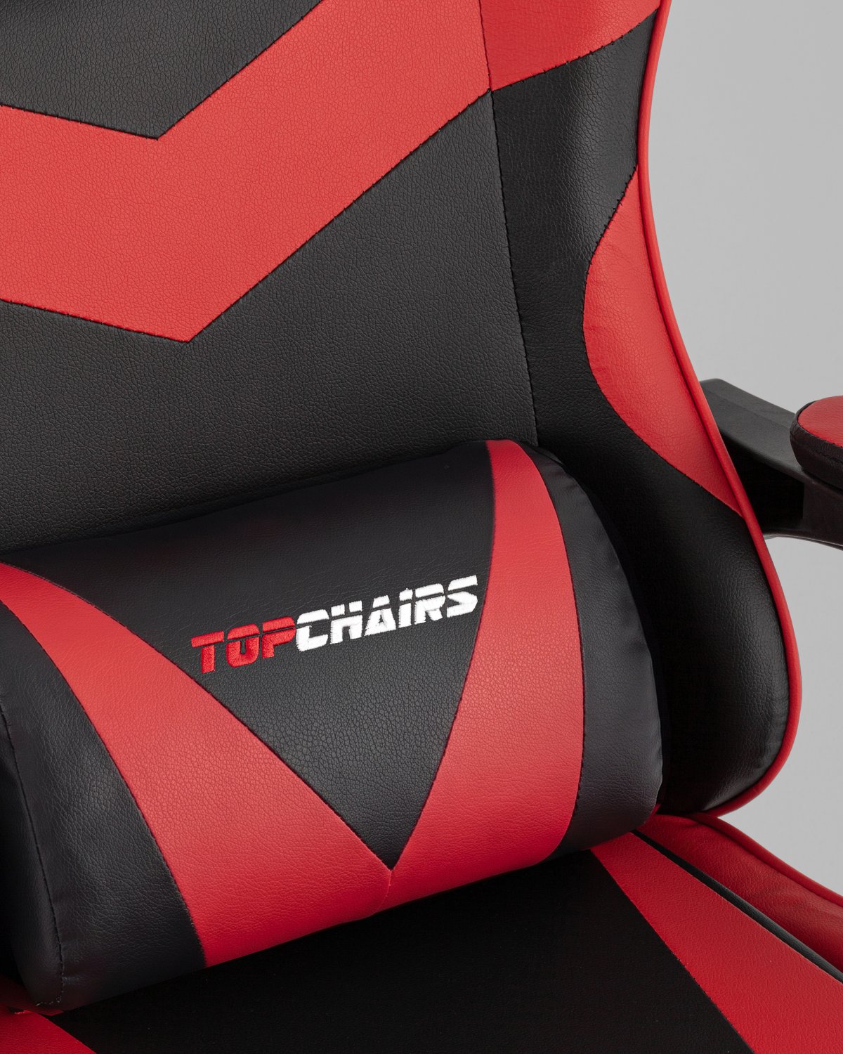 Кресло спортивное TopChairs MG-7019 черно-красный фото 14