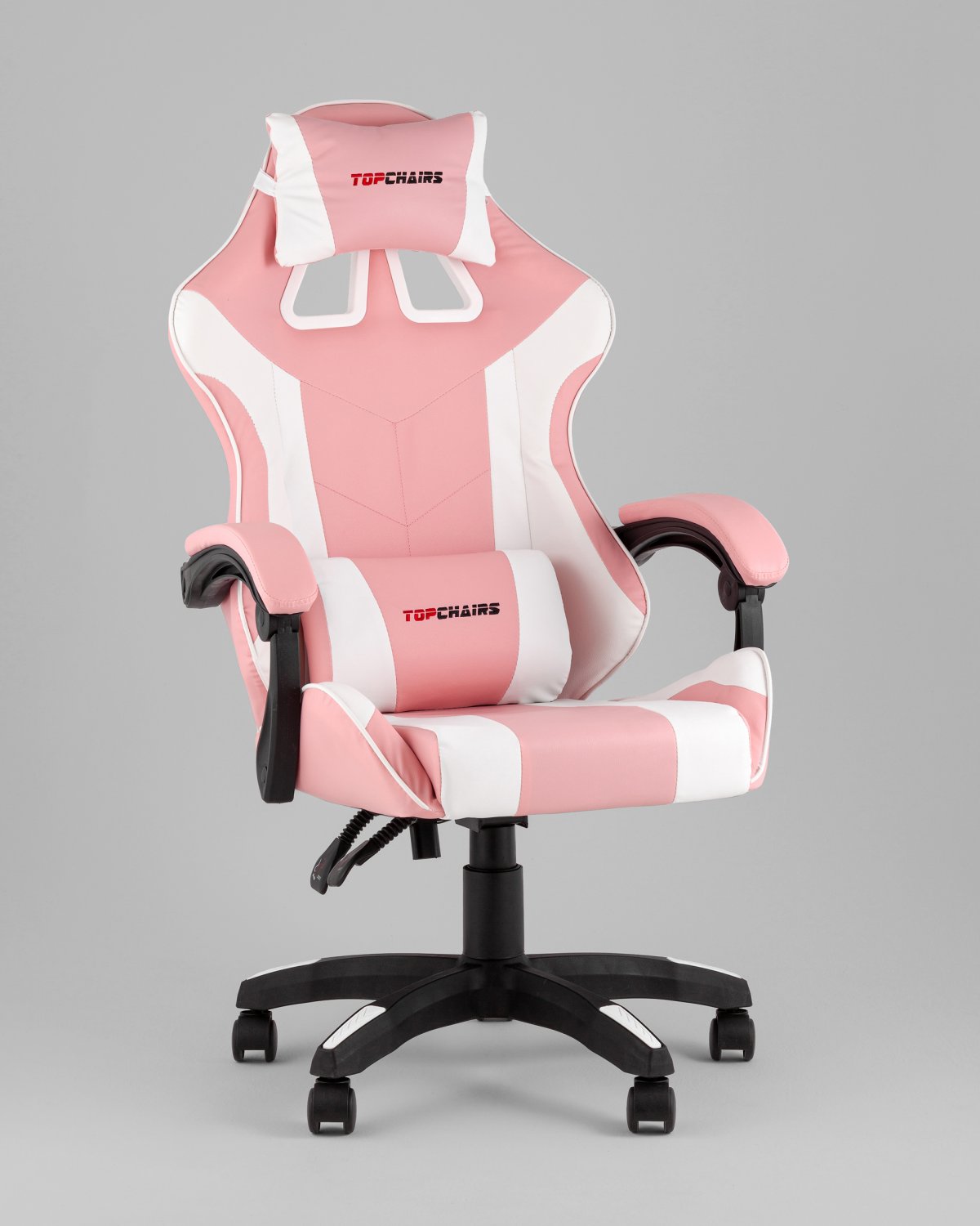 Кресло спортивное TopChairs MG-7035 розово-белый фото 2