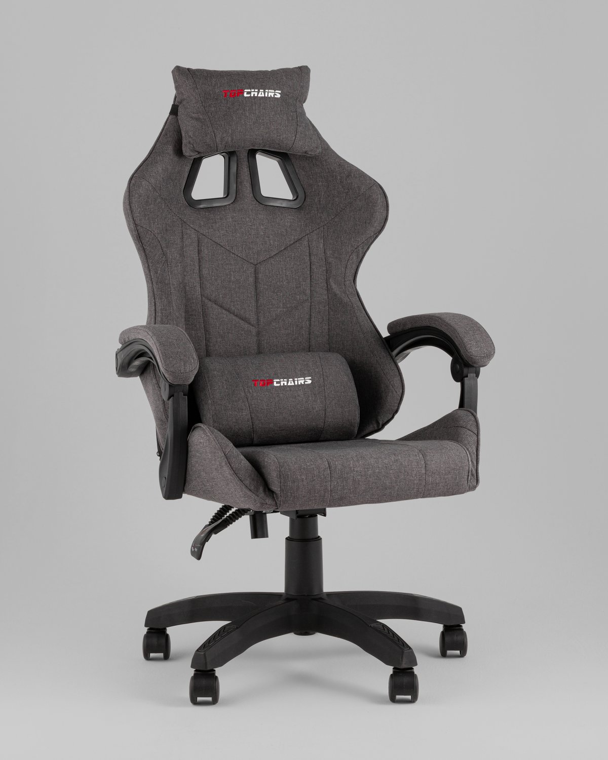 Кресло спортивное TopChairs MG-7036 ткань серый фото 2