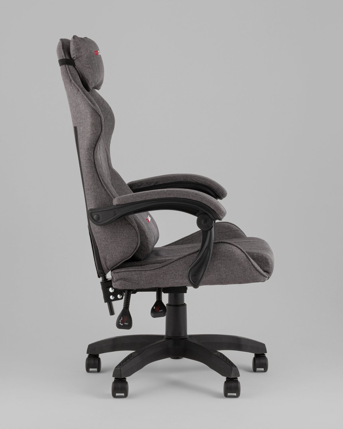 Кресло спортивное TopChairs MG-7036 ткань серый фото 6