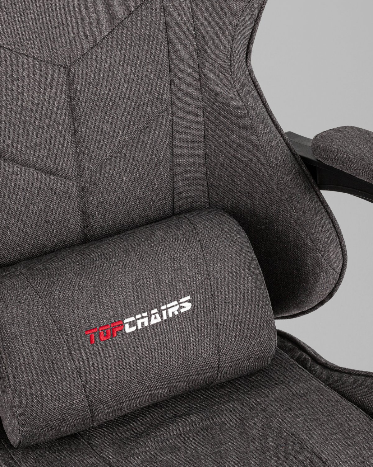 Кресло спортивное TopChairs MG-7036 ткань серый фото 9