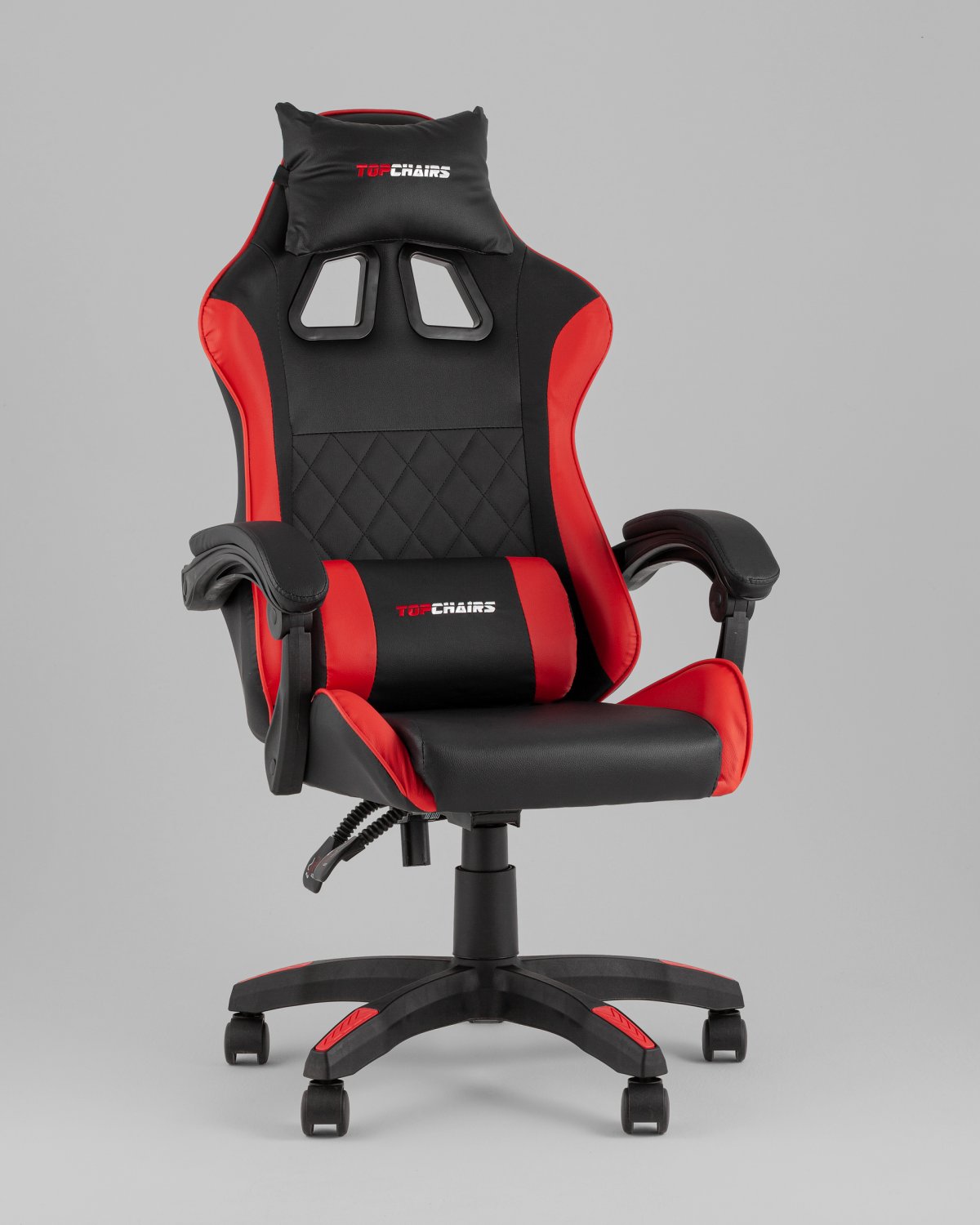 Кресло спортивное TopChairs MG-7043 черно-красный фото 2