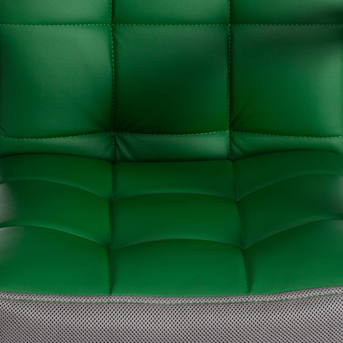 Кресло Тренди/Trendy (22) кож/зам/ткань, зеленый/серый, 36-001/12 фото 10