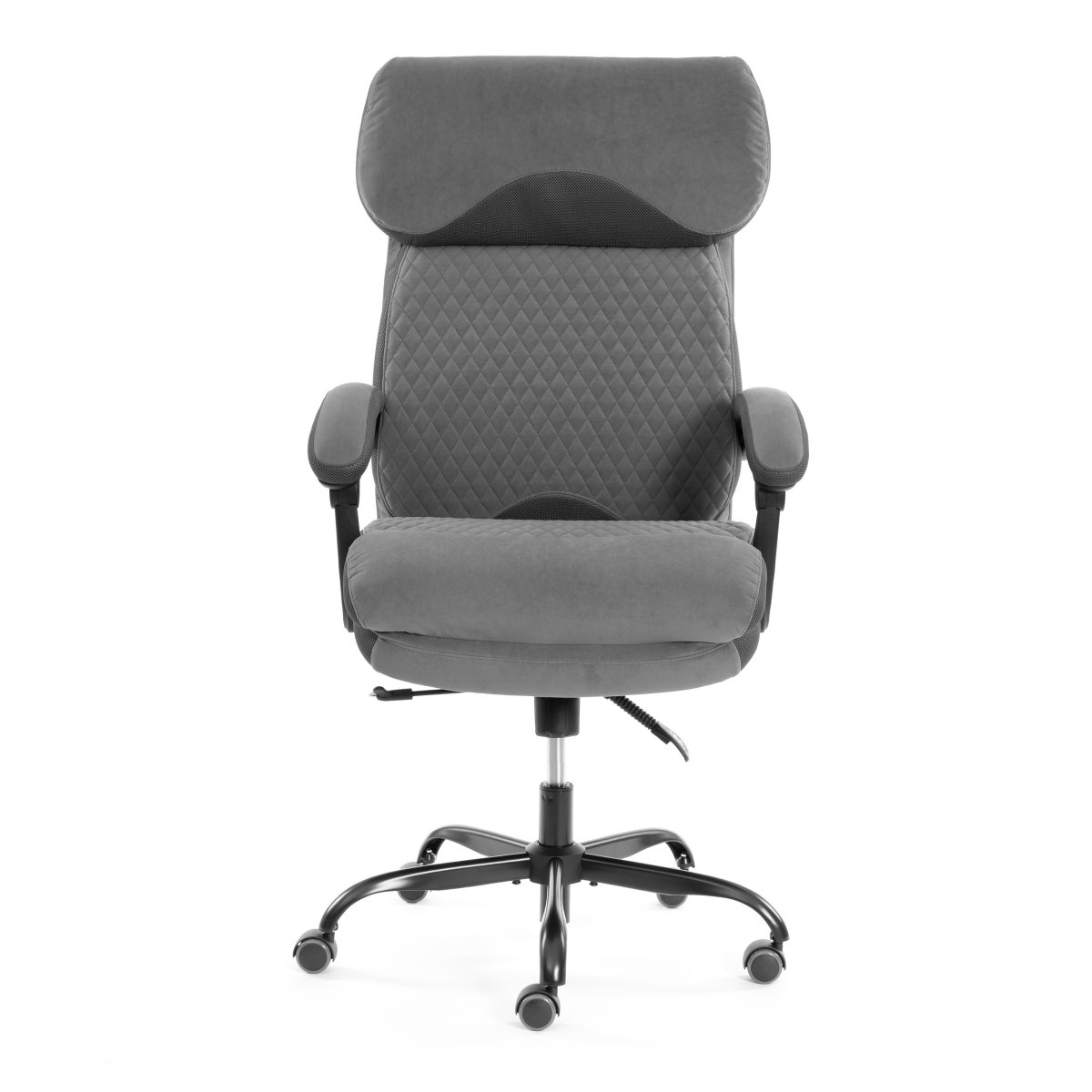 Кресло Чиф Металбл/Chief Metalbl велюр/ткань, серый, 29/TW-12 фото 15