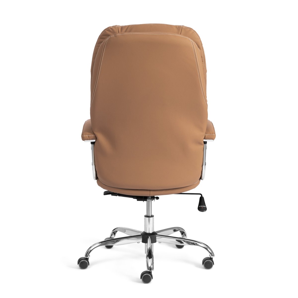 Кресло Софти Люкс/Softy Lux Экокожа LUX Classic 18-13, св.-коричневый фото 18